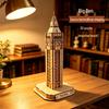 3D Wooden Big Ben Puzzle Model - DIY Landmark Building Ornament Gift