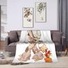Warm Soft Blankets Picnic Sarah Kay Throw Blanket  Flannel Bedspread For Bedroom Novelty Sofa Bed Cover