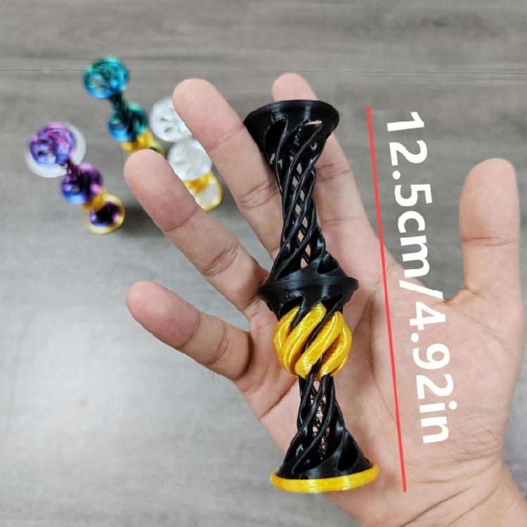 3D Print Spirals Toy Passthrough Pyramid Toy For Stress Relieving And Concentration Improvement for Office and Classroom