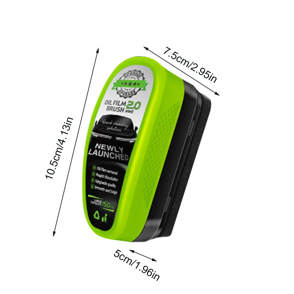 

150ml Car Glass Oil Film Remover Glass Cleaning Board For Windshield Car Glass Cleaner Wipe Glass Auto Detailing Tool