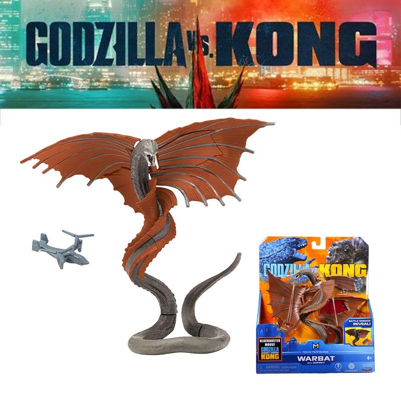 Godzilla Vs Kong Roaring Snake Action Figure Toy For Kids