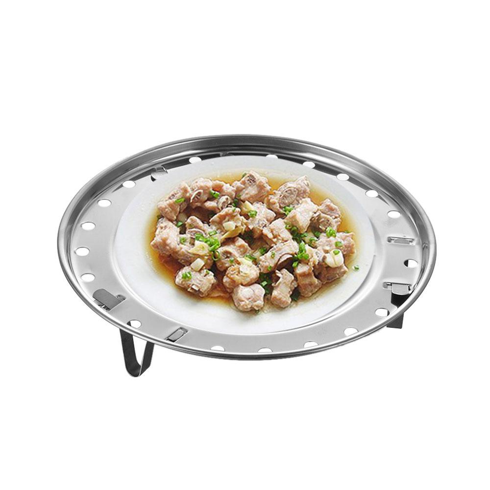 New Durable  Cookware Three-leg Steamer Stainless Steel Tray Shelf