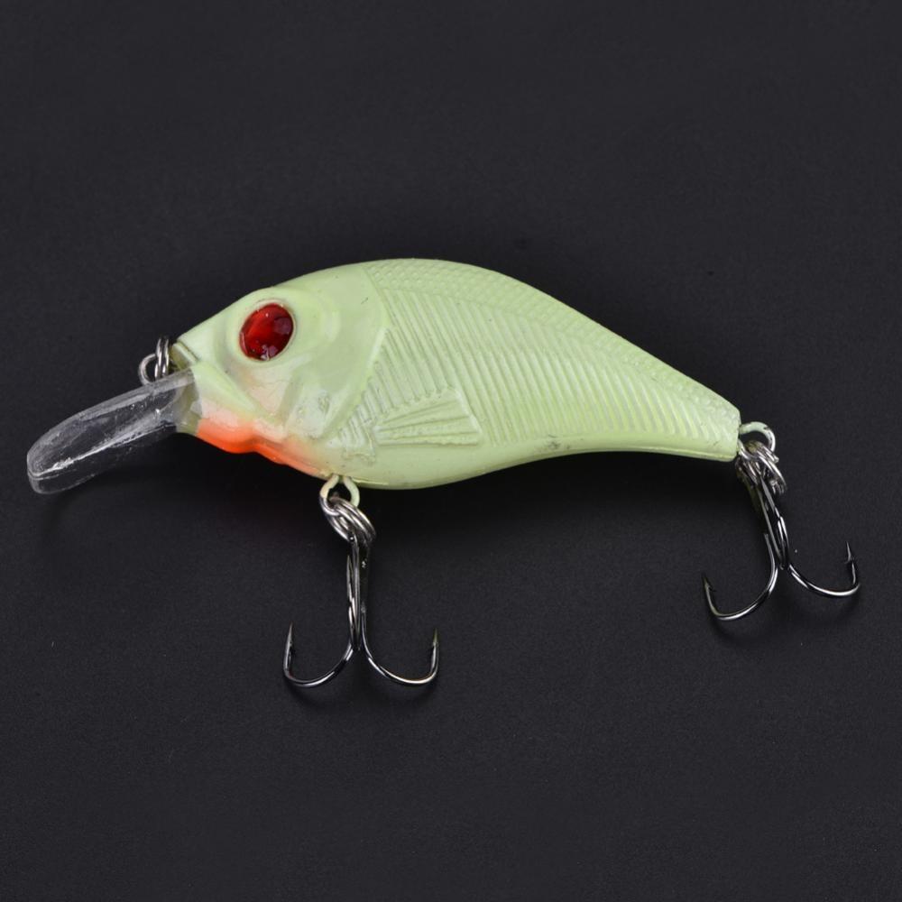 Hard Fishing Lures Set with Treble Hooks Fishing Baits Kit Durable Fishing Crankbait Kit  For Trout
