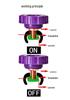 Car Battery Disconnect Switch 12V for Large Truck - Anti-Leakage Manual Universal Modification.