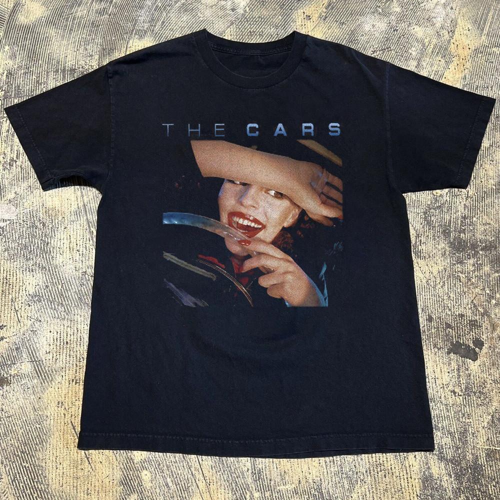 The Cars Band Album Cover Black T-shirt