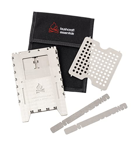 Bushcraft Essentials Outdoor Cooker Bush Box XL Stainless Steel Combination Set