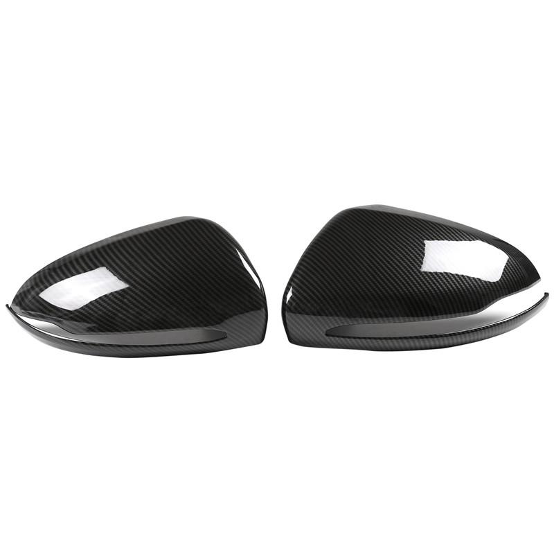 For Mercedes-Benz E GLC S C Class W205 W213 X253 W222 W238 LHD Car Rearview Side Mirror Cover Wing Cap Exterior Rear View Trim