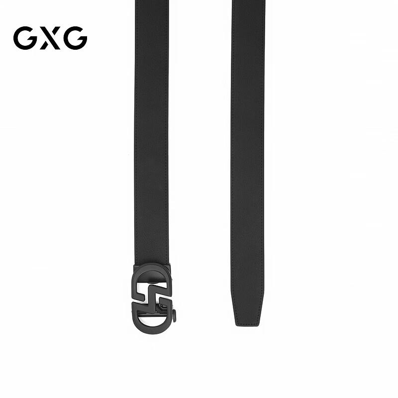 GXG Men's Business Casual Automatic Buckle Leather Belt