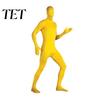 Prop Cosplay di Halloween Unisex Tuta Zentai Integrale per Tutto il Corpo, Tuta Intera Bodysuit in Spandex per Feste per Adulti Uomini Donne, Tuta Coprente Elastica per Costumi