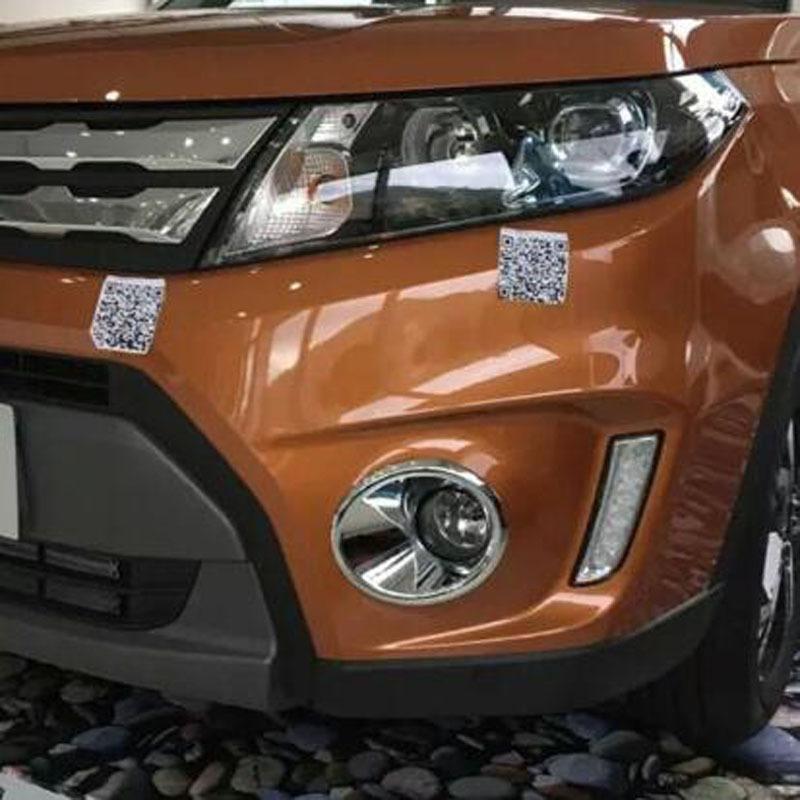 Chrome Fog Light Lamp Cover for Suzuki Vitara 2015 2016 2017 2018 Front Bumper Fog Light Cover Trim Car Accessories 2 Pcs