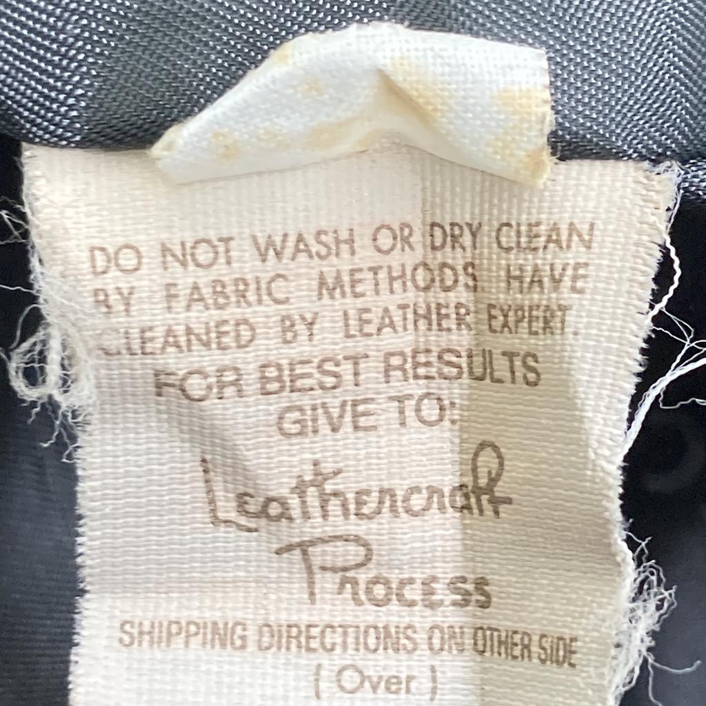 SCHOTT AT101 USA Made Collared Rider Jacket with Liner Jacket 34 blackUsed