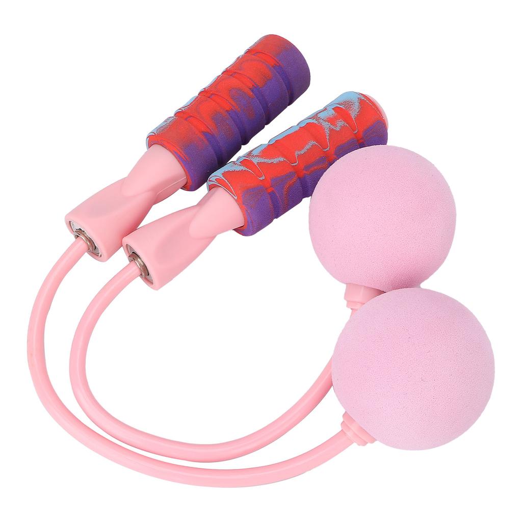 Ropeless Jump Rope Fitness Sports Training Fat Burning Cordless Jumping Rope (Pink)