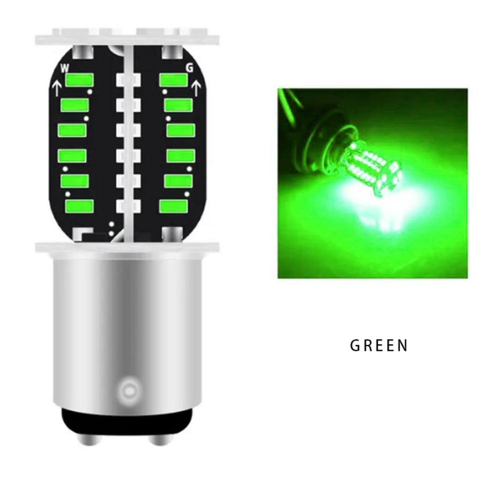 64SMD Strobe Brake Light 1157 LED Easy To Install Motorcycle Turn Signal Tail Lamp Long-life Rotating Explosion Flash