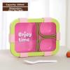 Divided Compartments Lunch Box Sealed Lid Food Container Thermal Lunch Box  for Office Workers