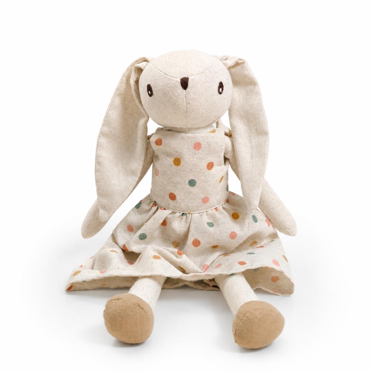 Poupée Lapin en Peluche Douce Taille S Jouet Lapin Pour Bébés et Enfants Accessoire de Photographie Cadeau de Fête et Décoration de Chambre