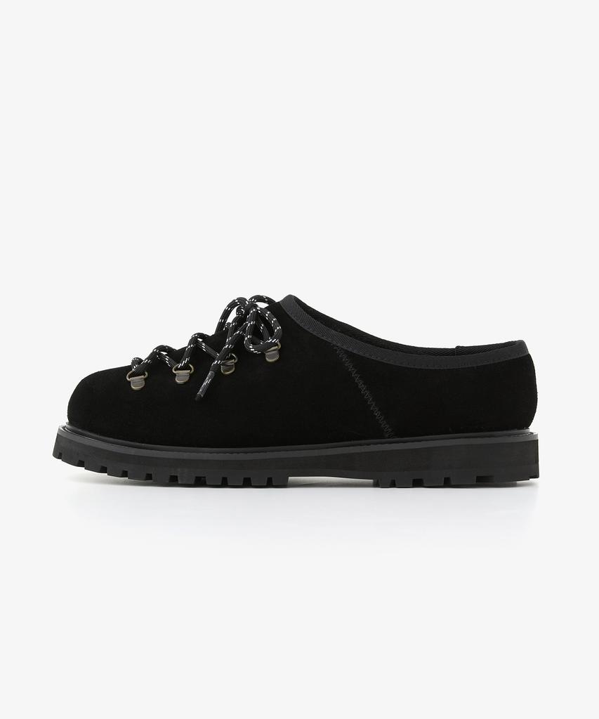 Romantic Move Mountain Winter Clogs R25U100 (Black Suede)