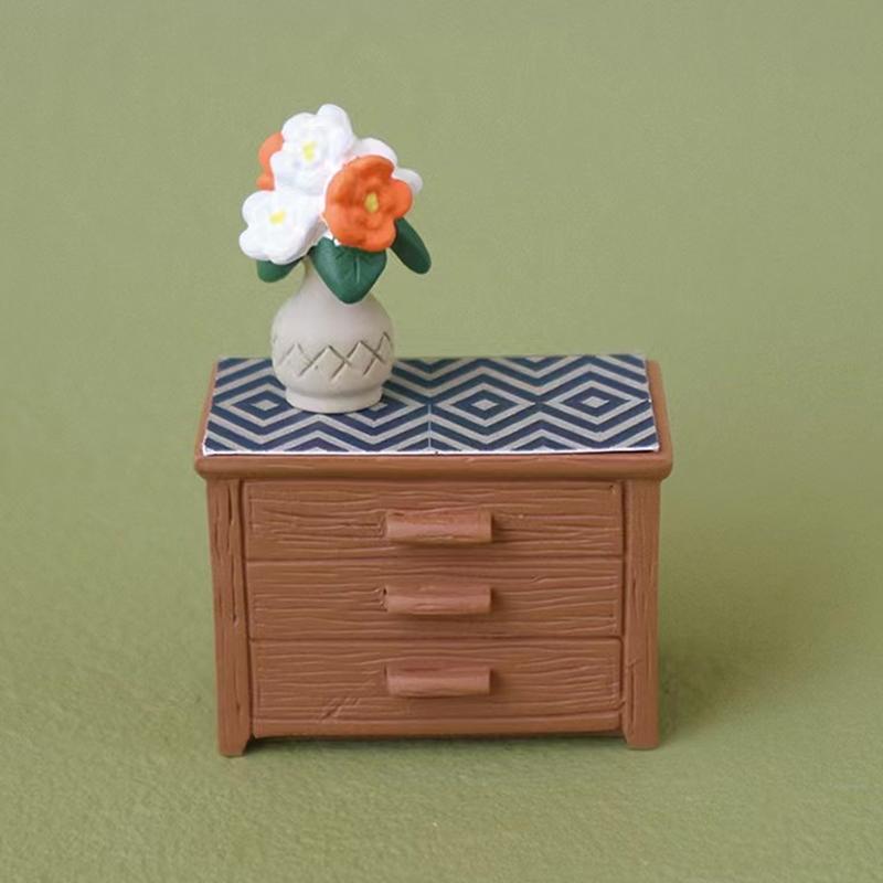 1 Piece Resin Home Decoration Dollhouse Furniture Miniature Toys Car Ornament Artificial Modern Art Model Mini Kid Toy