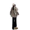 Women's Hepburn-Style Lapel Wool Coat - 2025 Autumn/Winter Collection