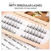 Lashie - Natural Wispy Cluster False Eyelashes (Various Designs)