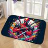 1pc Flannel Mat Marvel Superheroes Bathroom Mat, Multi-Size, Multi-Functional Daily Use, Suitable for Bathroom, Entrance, Laun