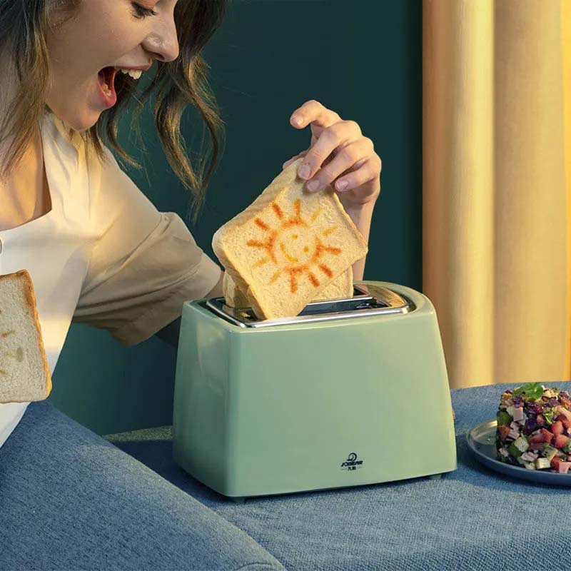 Home-made Toaster Machine Breakfast Bread Maker Automatic Heating Multi-function Mini Baking Machine Light Food Omelette Device Sandwich Maker