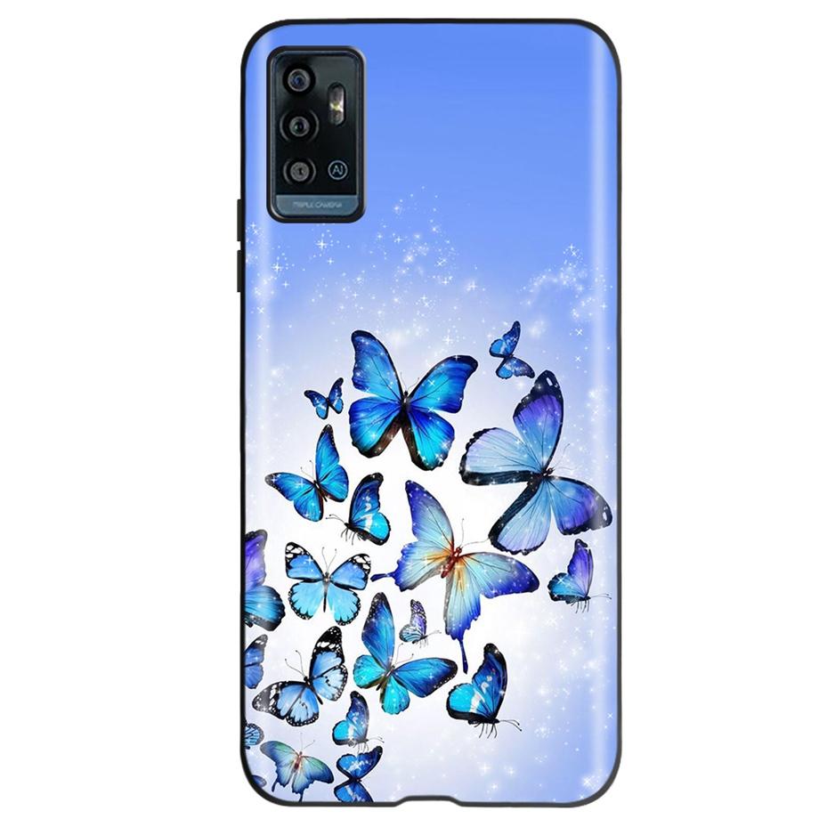 For ZTE Blade A71 Case Silicone Back Cover Phone Cases for zte blade A 71 a71 A7030 Soft Coque Fashion TPU bumper Eiffel Tower