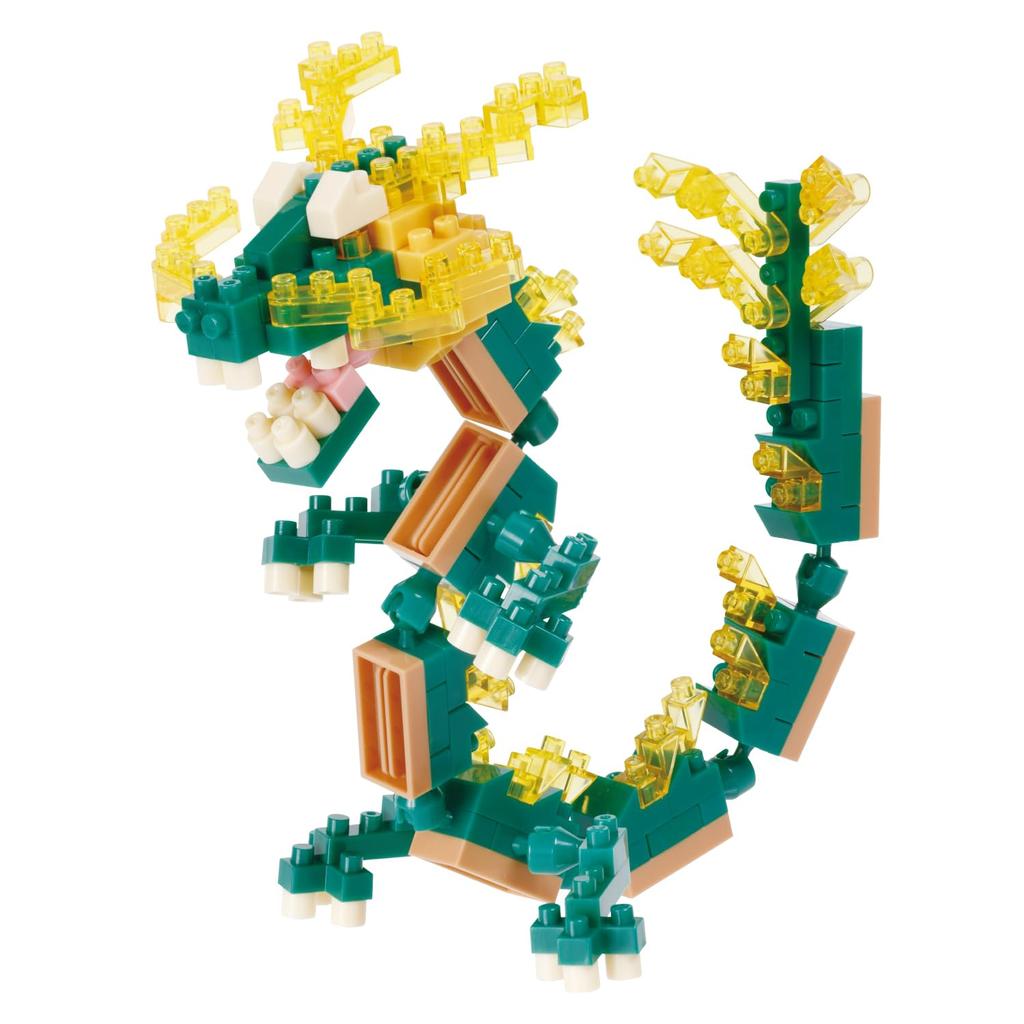 Kawada nanoblock Zodiac 160 Ages 12 and Interior Dragon, Pieces, 9x5x10.5cm, Up, Design, Hobby, NBC_385