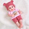 30cm Silicone Reborn Baby Doll - Soft Sleep Companion & Child Role-Playing Toy