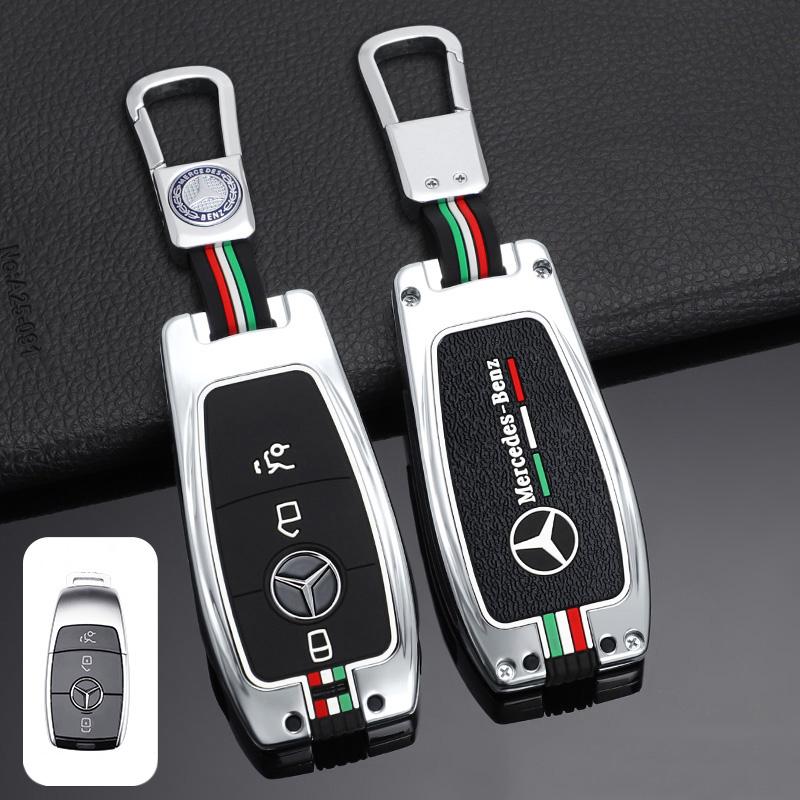New 2025 Alloy Car Remote Key Case Cover Shell Fob For Mercedes Benz A C E S G Class GLC CLE CLA GLB GLS W177 W205 W213 W222 X16