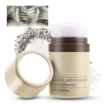 Boobeen İnceltilmiş Kök Saçlar İçin Saç Pudrası Saçı Anında Kapatır Saç Çizgisi Pudrası Saç, Rötuş Pudrası, Far, Dökülme, (Kadın, Erkek, Beyaz)