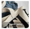 2023 Thai Gentlewoman Canvas Tote: New Letter Print Shoulder Bag