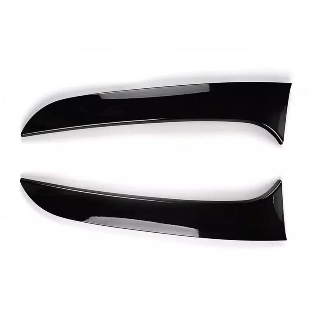 Gloss Black Pair Rear Window Side Wing Spoiler For BMW 1 Series F20 F21 12-19