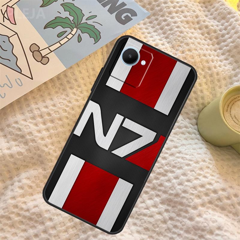 

N7 Mass Effect Case For Realme GT6 GT7 Pro C67 C65 C63 C61 C55 C53 C51 C35 C71 C75 11 12 13 14 15 Pro Plus Realme C21Y C25Y