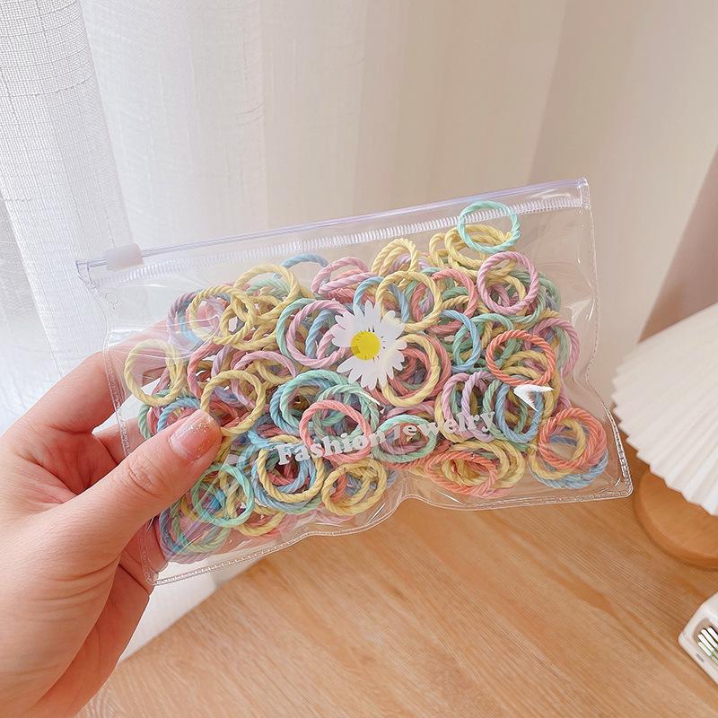 Kids' Hair Ties - Elastic, Hair-Friendly Korean Style Accessories for Girls