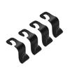 1/2/4 Pcs Universal Car Seat Hooks Auto Headrest Back Seat Hook Vehicle Storage Hanger for Handbags Grocery Bag Car Interior Accessories