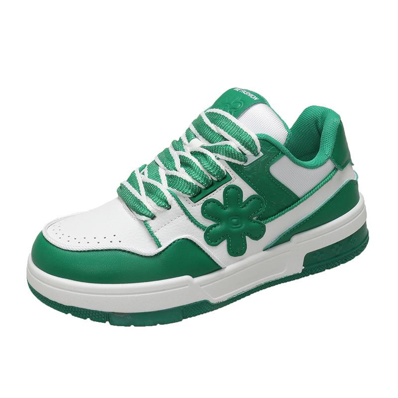 Internet Celebrity Platform Casual Sports Shoes Women Ins Tide 2024 Summer New Niche Versatile Running White Board Shoes