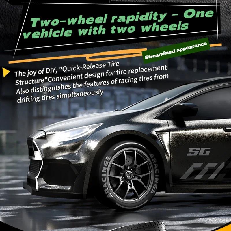 SG716 1:24 2.4G Model RC Car With LED Light 4WD High Speed Remote Control Drift Vehicle Radio Controlled Racing Toy Gift for Kid