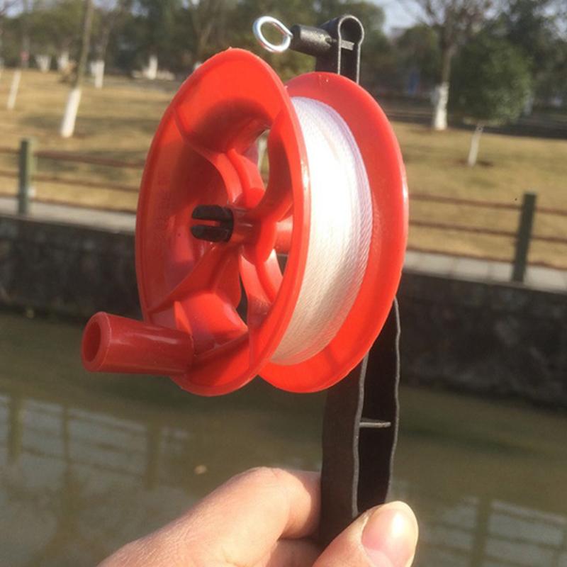 Vliegerwiel Lijnlengte 30/50/100/150/200M Buiten Kogellager Wiel Vlieger Winder Tool Handvat Lijn Touw Winder Vlieger Accessoires