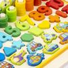 Puzzle Math Wooden For Kids With Bus Themed Design For Cognitive Skills And Play