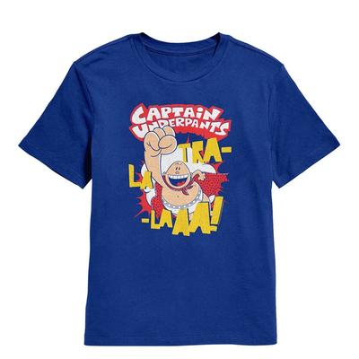 Captain Underpants Comic Movie TV Book Tra La LAAA Men's T Shirt