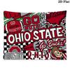 Ohio Eagles blanket Pattern Home Decor Tapestry, Wall Hanging, Decorative RV Wall Cloth.ZGT0914171