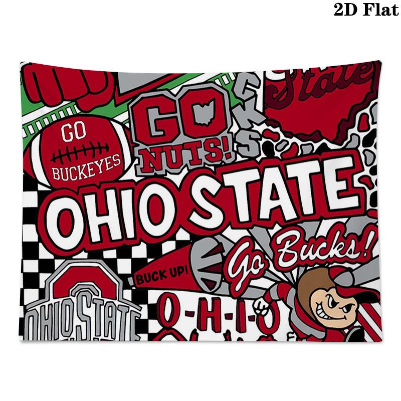 Ohio Eagles blanket Pattern Home Decor Tapestry, Wall Hanging, Decorative RV Wall Cloth.ZGT0914171