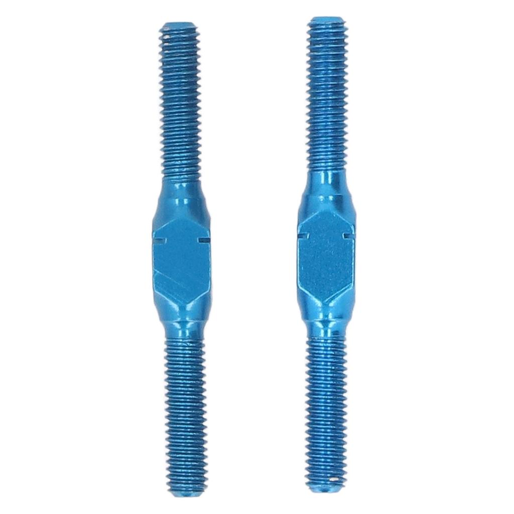 1 Pair RC Turnbuckle Shaft High Strength Lightweight Aluminum Alloy Turnbuckle Shaft for XV02 XV01