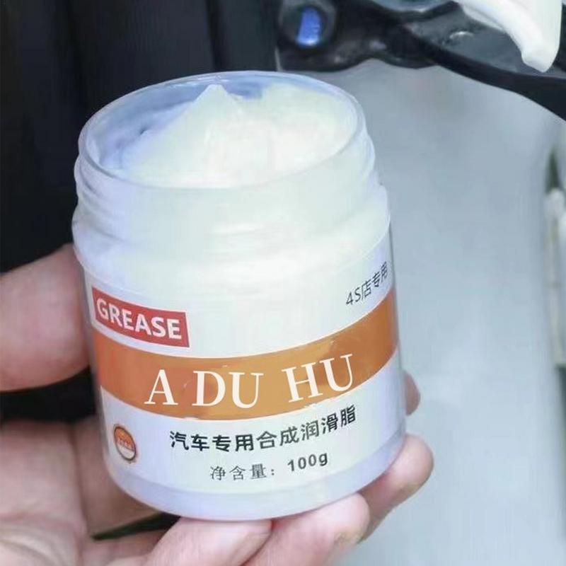 Lubrifiant auto 100g pentru benzi de cauciuc pentru uși și trapă Grăsime eficientă de lubrifiere a benzii de cauciuc pentru automobile multifuncționale
