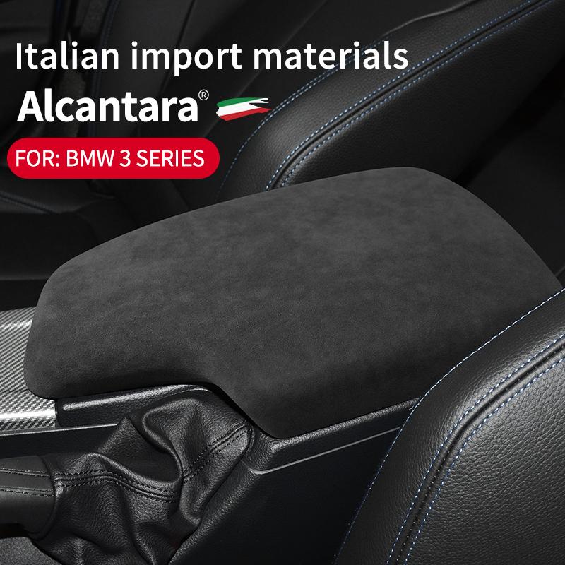 For BMW 3 4 Series F30 F31 F35 F32 F34 GT F33 F36 2013- Alcantara suede Car Center Console Armrest Box Cover Accessories