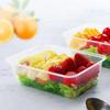 Edo Disposable Transparent Takeaway Food Containers