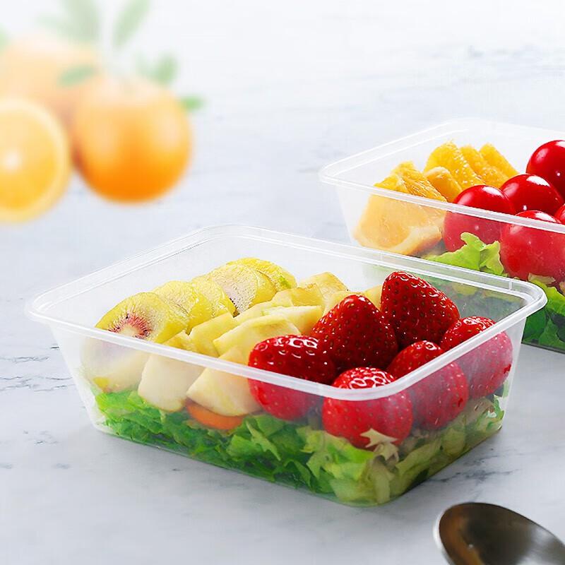 Edo Disposable Transparent Takeaway Food Containers