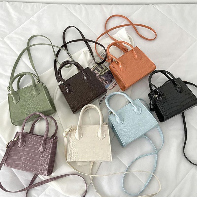 Yogodlns новая женская сумка из искусственной кожи с мягкой поверхностью с крокодиловым — фото 12