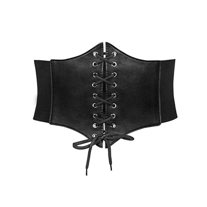 European and American Court Style Fashion Women's Lace-up Loose Tight Corset Waist Seal Women's Dress Elastic Corset Waist Width