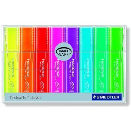 Surligneurs - staedtler - 364 p wp8 - lot de 6 - différents coloris - haute qualité